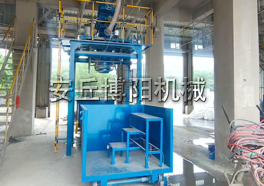 安丘博陽機(jī)械石灰石噸袋包裝機(jī)工作程序是什么？