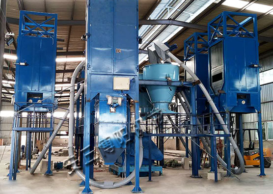 石灰粉噸袋開(kāi)袋站怎么處理物料袋？