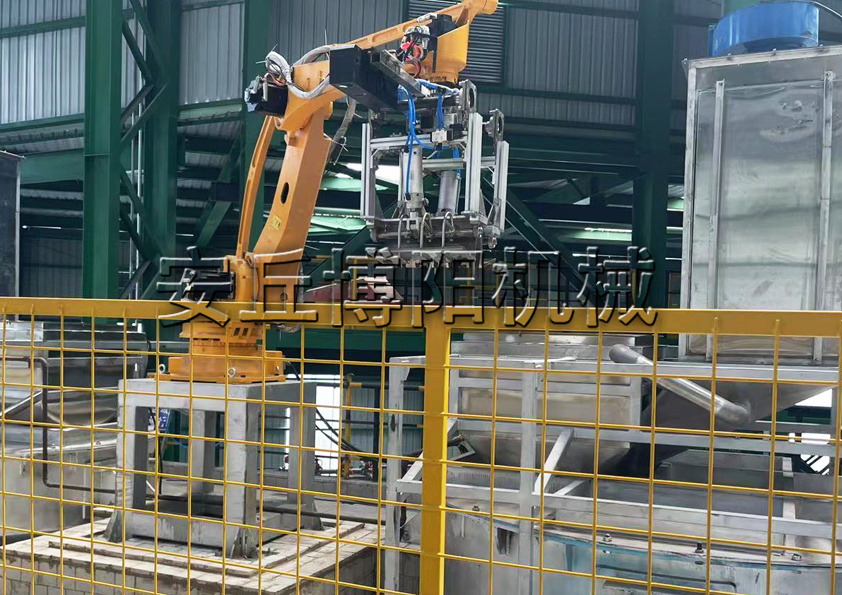 無機鹽全自動拆包機械手的工業(yè)原理和優(yōu)點是什么？